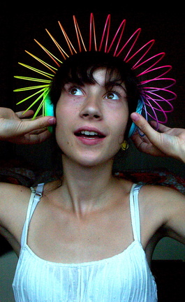 Rainbow headphones by lidoop